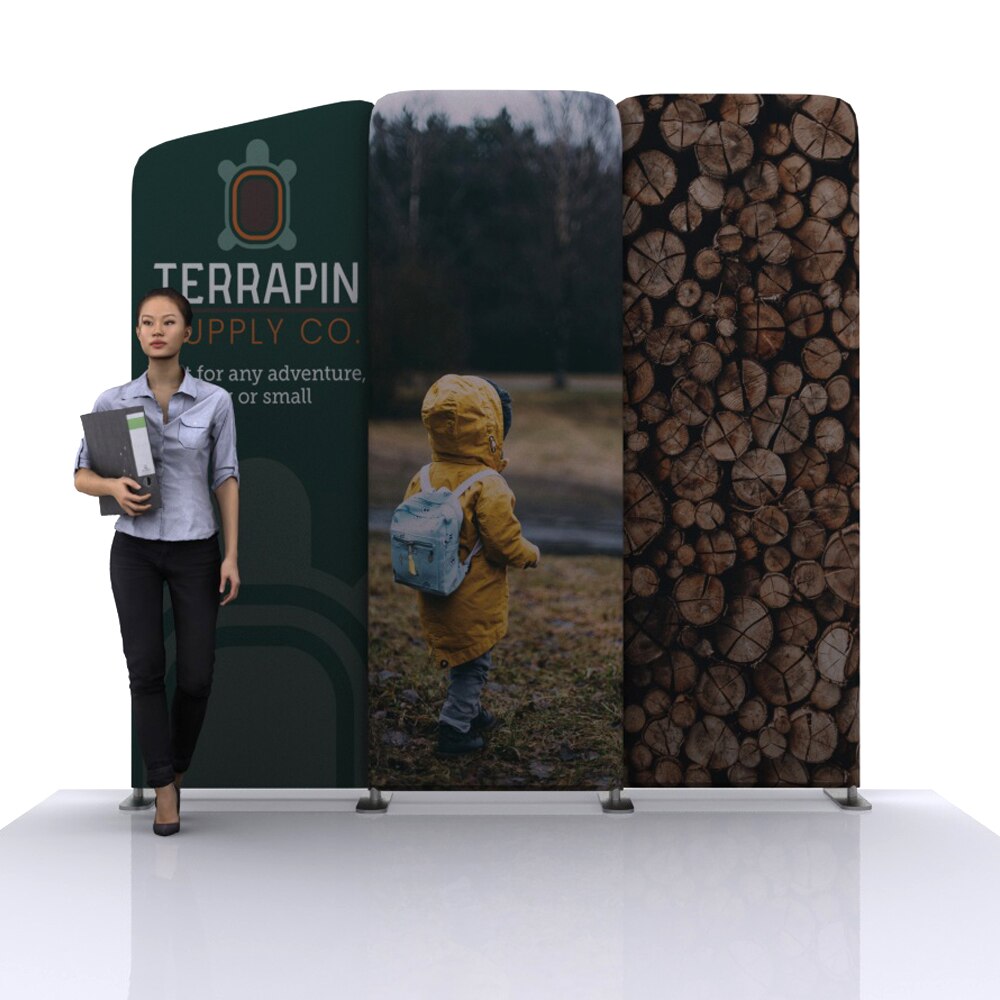 10 ft. Kit F EZ Tube® Connect — Single Sided Graphic Package
